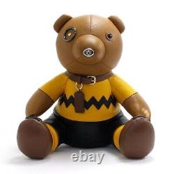 New COACH Peanuts Charlie Brown Big Large 14 Bear Doll Stuffed Toy Limited bear