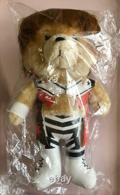 New Japan Pro Wrestling NJPW Manekuma Hiroshi Tanahashi Bear Plush Doll Toy