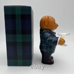 Polo Ralph Lauren Polo Bear Toy Doll Figurine Suit Check Pattern Glass /