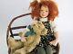 Sandi McAslan Artist Porcelain Doll ERIN with Her Bear 14 Lt Ed 100 with Box COA