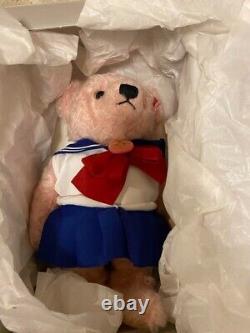 Steiff x Sailor Moon Teddy Bear Plush Doll 25th Anniversary Limited NEW