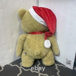 TED 24 Talking Plush Teddy Bear R rated toy doll Santa Claus