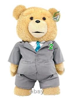 Ted 2 Movie-Size Plush Talking Teddy Bear Explicit Doll in Suit, 24'