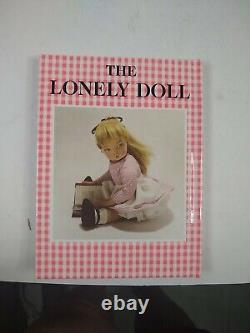 The Lonely Doll Collection Little Bear Story Dare Wright With Bear in Blue Shirt