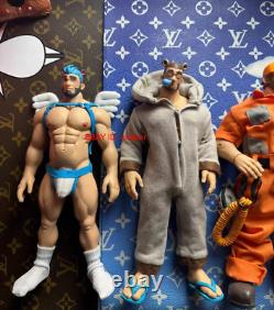 Tossa 1/6 Bear Man 7Pcs Action Figures Model Toys Doll Collect Gift In Stock