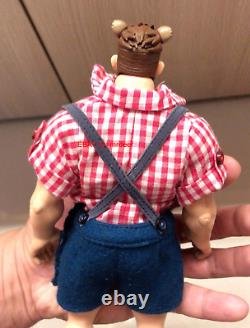 Tossa 1/6 Bear Man First Edition Checked Shirt Figures Model Toys Doll Collect