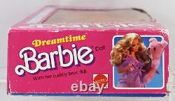 Vintage Dreamtime Barbie Doll with Cuddly Bear #9180 NRFB 1984 by Mattel, Inc