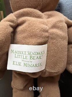 Vintage Maurice Sendak Little Bear Stuffed Doll 7 Plush Kidpower 1999 Rare