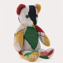 Vivienne Westwood HARLEQUIN Bear Plush Doll Hight 14.5 inch / Japan
